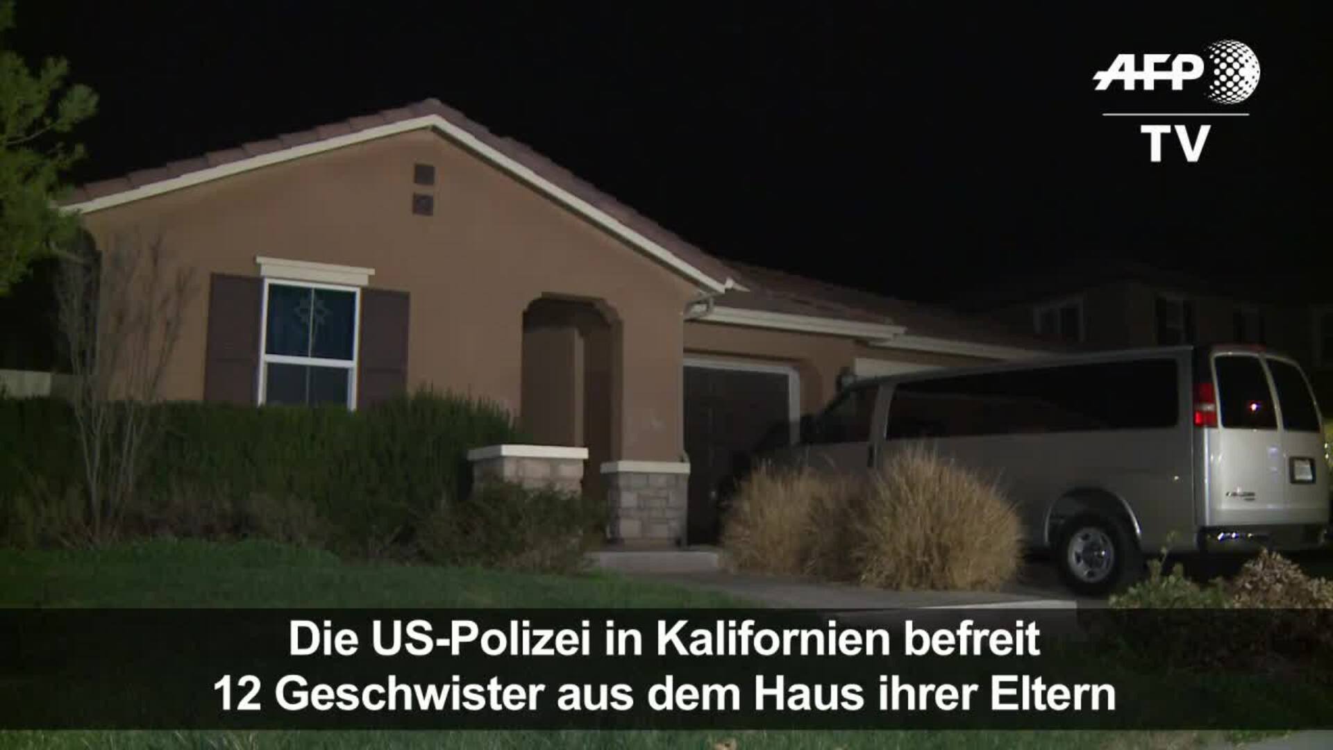 Horror-Eltern“ aus Kalifornien hielten 13 Kinder jahrelang wie Tiere